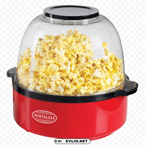 Electric Popcorn Maker PNG Image With Isolated Transparency