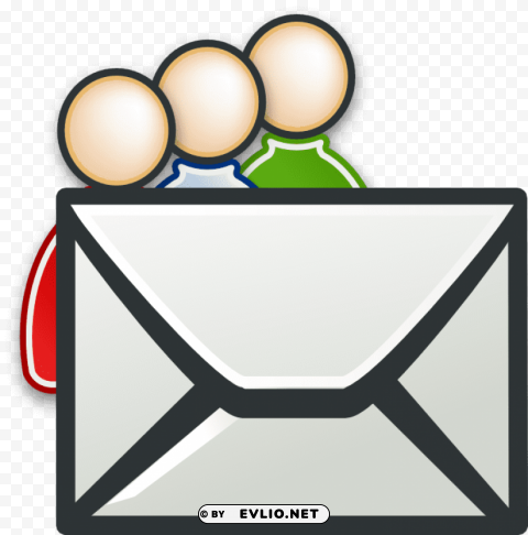 email group icon Isolated Item with HighResolution Transparent PNG