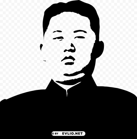 kim jong-un PNG Image Isolated with Clear Background clipart png photo - 24276895