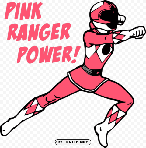 pink power ranger magnet Isolated Icon with Clear Background PNG PNG transparent with Clear Background ID 8fe39dc3