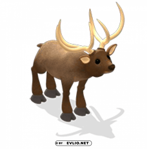 animated-elk Isolated Icon on Transparent PNG