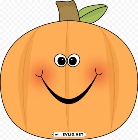 cute pumpkin Isolated Design Element on Transparent PNG