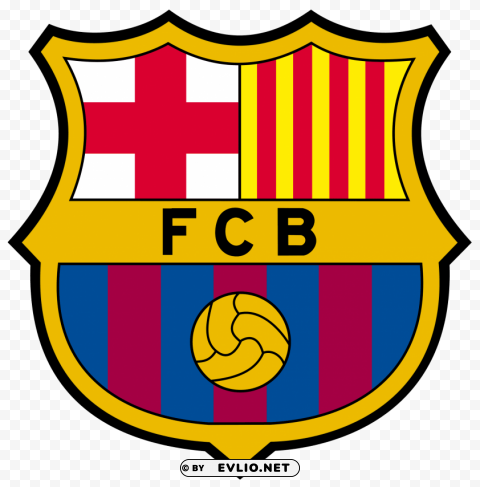 fc barcelona logo football club PNG transparent photos library