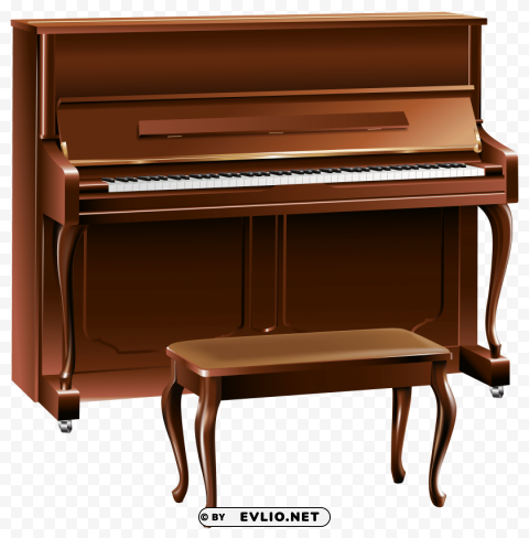 brown piano Transparent PNG images with high resolution