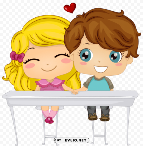 cute valentine kidspicture High-resolution PNG images with transparency