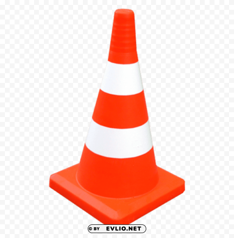 Transparent Background PNG of orange cone's HighQuality PNG Isolated Illustration - Image ID 01d22799