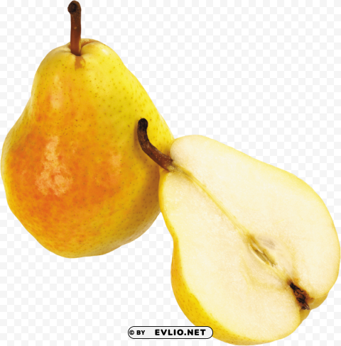 pear Isolated Subject with Transparent PNG