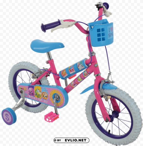 shopkins bike without stabilisers PNG images with transparent layering