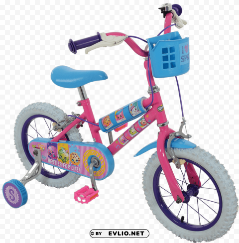 Shopkins Bike Without Stabilisers PNG Images With Transparent Layering