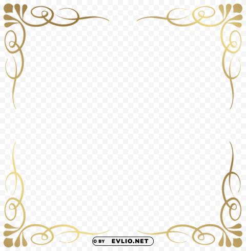  decorative frame border PNG transparent pictures for projects