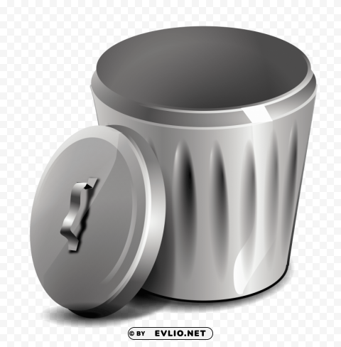 trash can PNG file with alpha