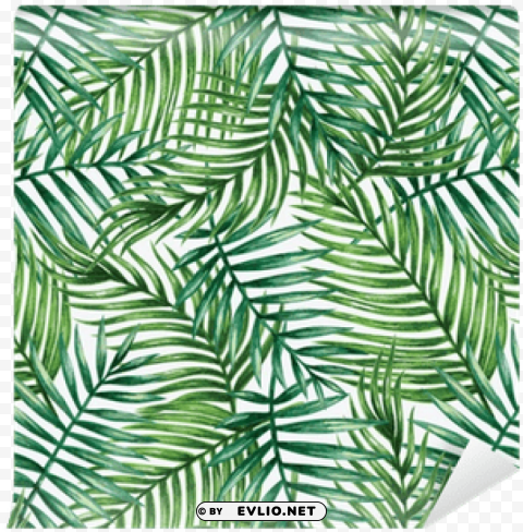 tropical leaves pattern watercolor Alpha channel PNGs PNG transparent with Clear Background ID 36fddc9a