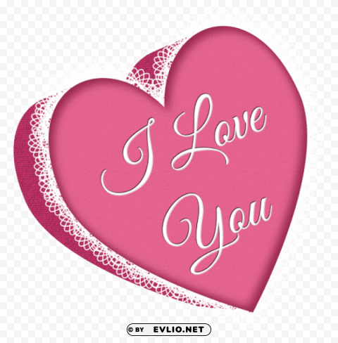 valentines day pink heart with lacepicture PNG images without subscription