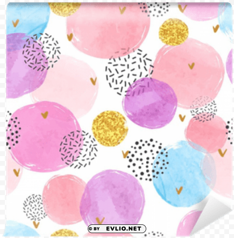 watercolor celebration pattern background Transparent PNG Isolated Graphic Element