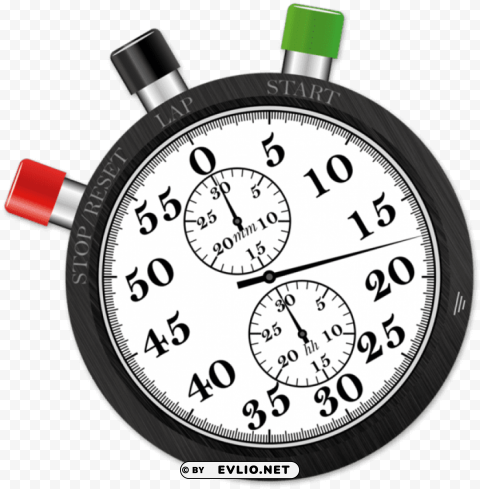 analog and digital clock learning Isolated Element on Transparent PNG
