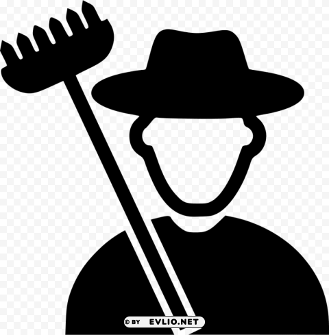 Farmer Transparent PNG Artwork With Isolated Subject