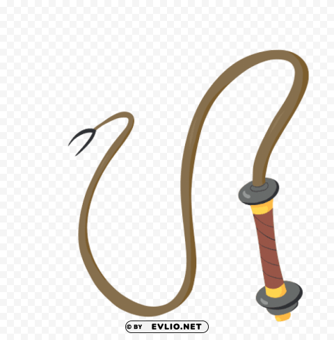 whip Isolated Object on Transparent PNG