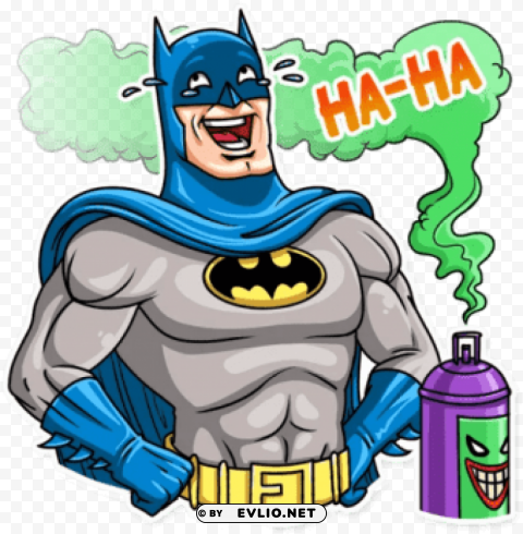 batman stickers telegram PNG Graphic with Isolated Design