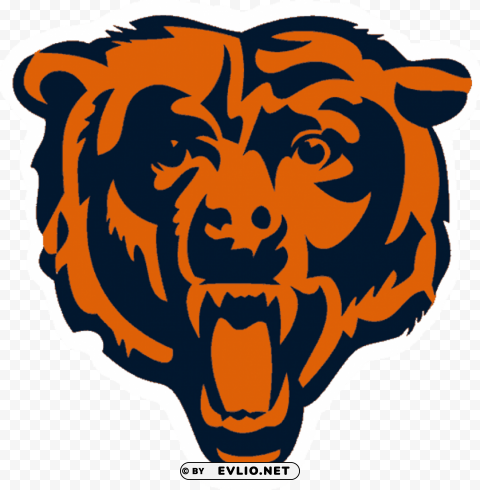 PNG image of chicago bears logo Isolated Subject in HighResolution PNG with a clear background - Image ID 843a9056