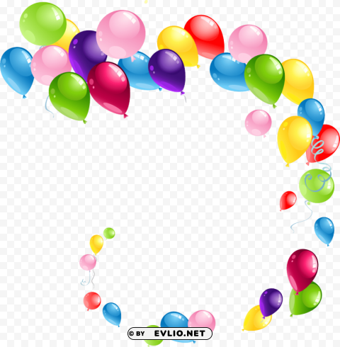 Flying Spiral Balloons without Background - Image ID 613754ff Transparent PNG graphics complete collection