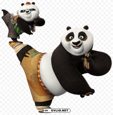 kung fu panda 3 PNG images with transparent backdrop