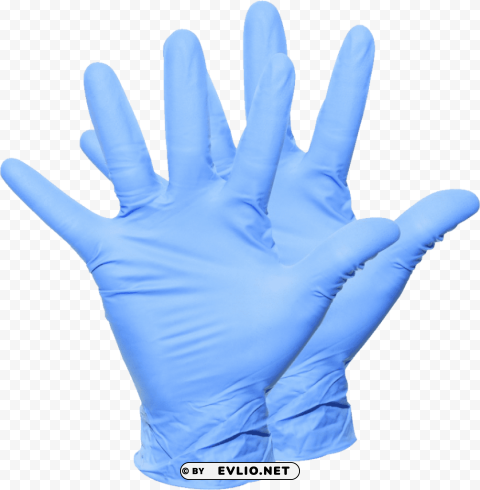 on hand gloves PNG Graphic with Transparent Background Isolation