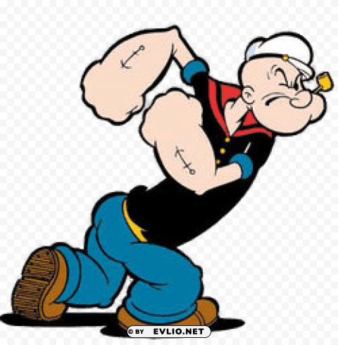 popeye the sailor PNG for web design