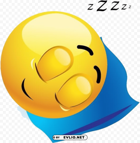 smiling sleeping emoji Clear Background PNG Isolated Element Detail
