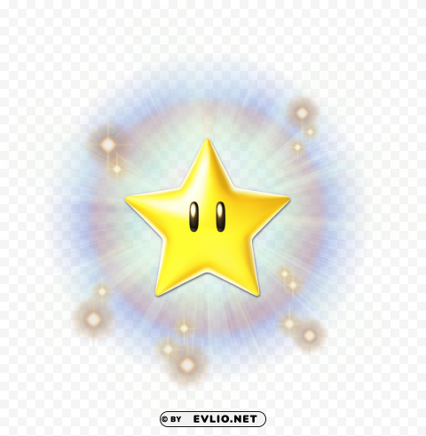 Mario Star Power PNG Graphics With Clear Alpha Channel