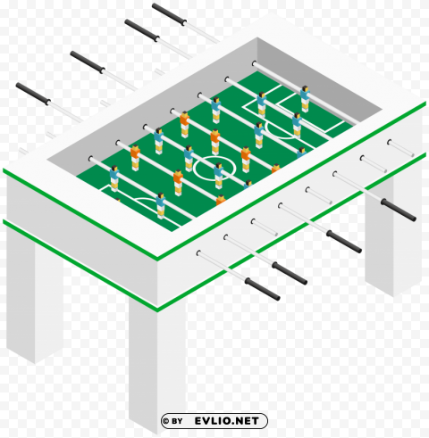 table football game PNG for blog use
