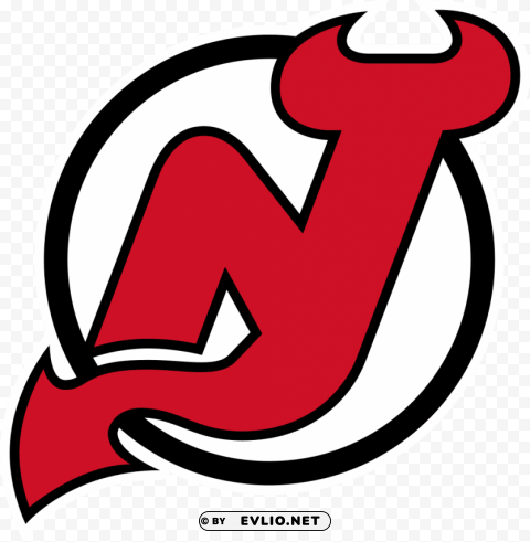 the new jersey devils nhl logo Transparent PNG Isolated Object with Detail