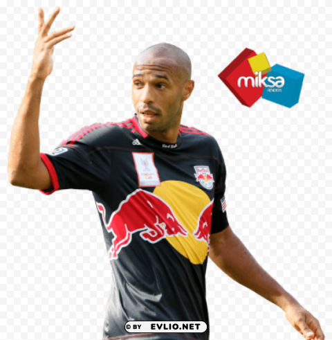 Thierry Henry Transparent PNG Isolated Item