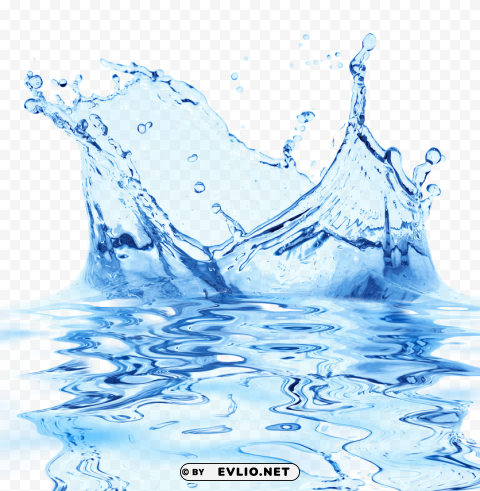 water PNG with transparent bg