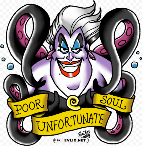 disney villains tattoo pinup Transparent PNG download PNG transparent with Clear Background ID 3e407917
