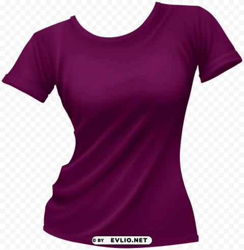 female t shirt PNG images with transparent elements