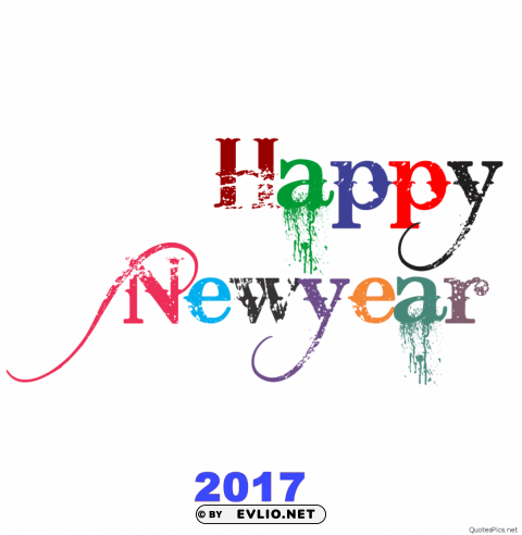 happy new year Isolated PNG Graphic with Transparency clipart png photo - cc50b9cc