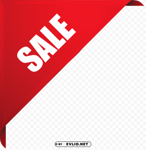 sale corner PNG Image with Transparent Isolation