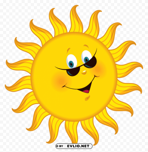  cartoon sunpicture Transparent PNG graphics complete collection