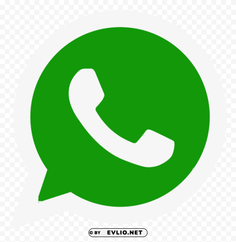 Whatsapp Logo Isolated Character On Transparent PNG