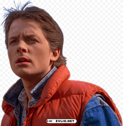 marty back to the future PNG images with no background free download