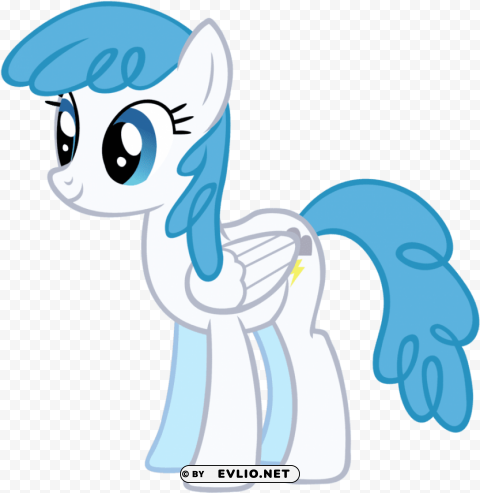 my little pony white lightning PNG file with alpha