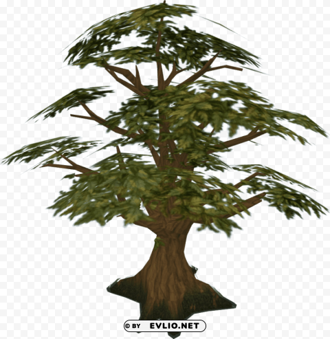 oak tree runescape PNG images with no background essential