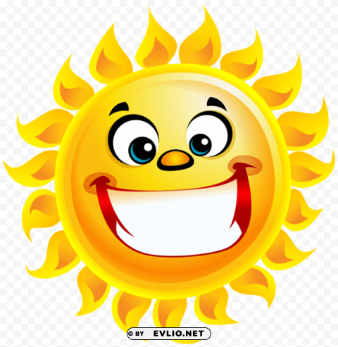 smiling sun Transparent PNG images complete package