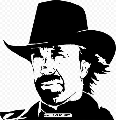 chuck norris PNG for business use