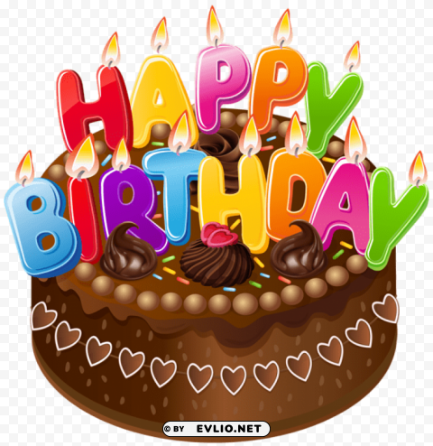 Happy Birthday Cake Transparent PNG Images For Design