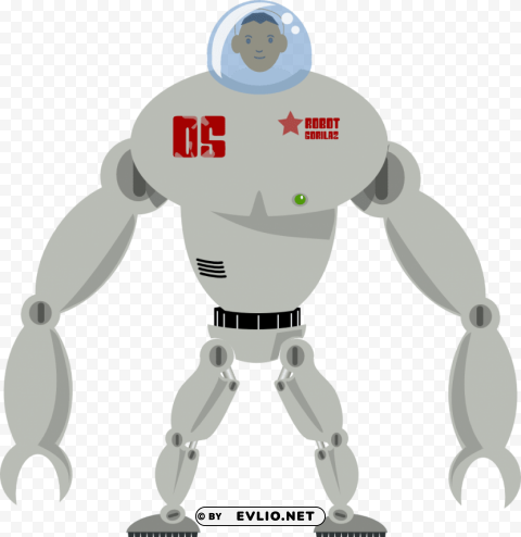 Robot Transparent PNG Isolated Illustration