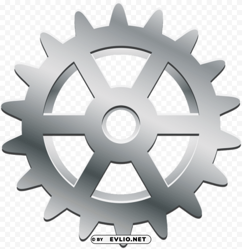 silver gear PNG images with no background comprehensive set
