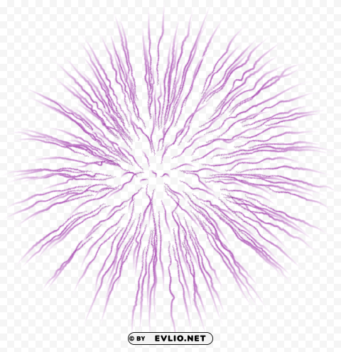 firework purple transparent PNG for online use