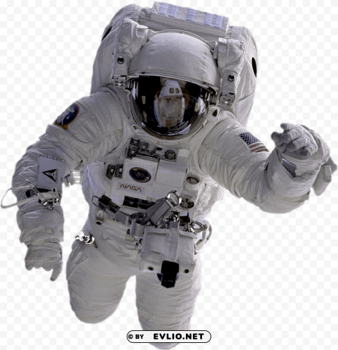 astronaut Isolated Item with Transparent PNG Background