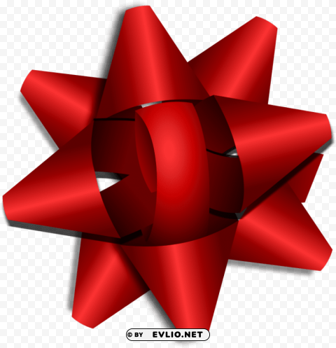 christmas present bow PNG files with transparent backdrop